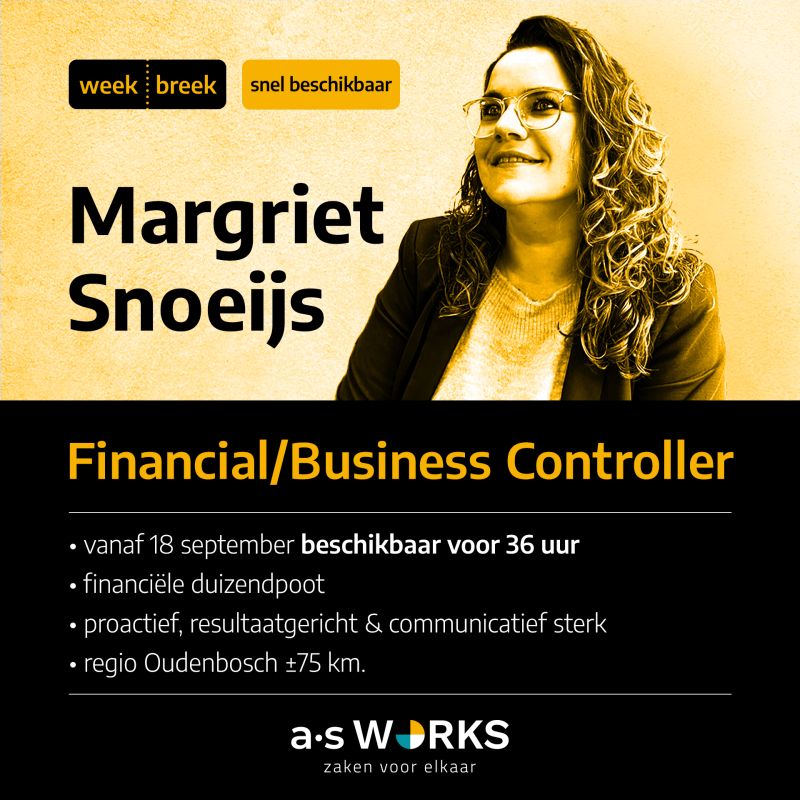financial controller beschikbaar