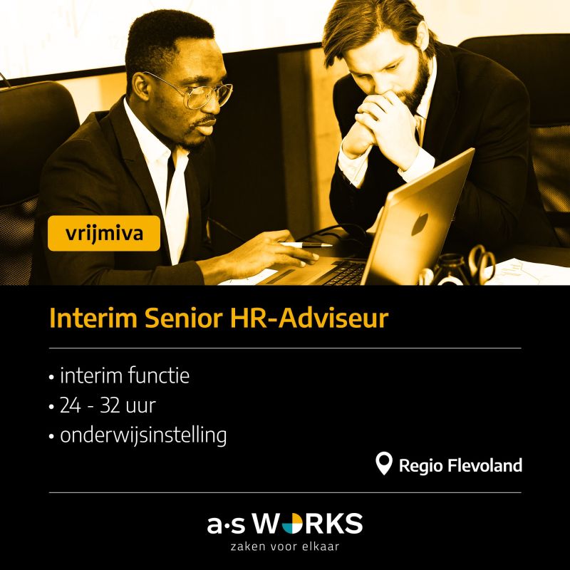 senior hr adviseur