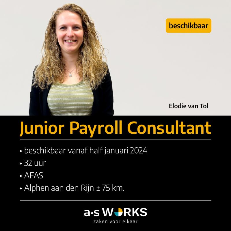 junior payroll consultant