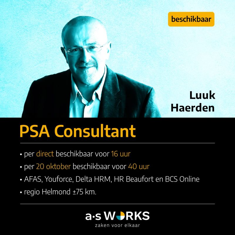 vacature consultant psa